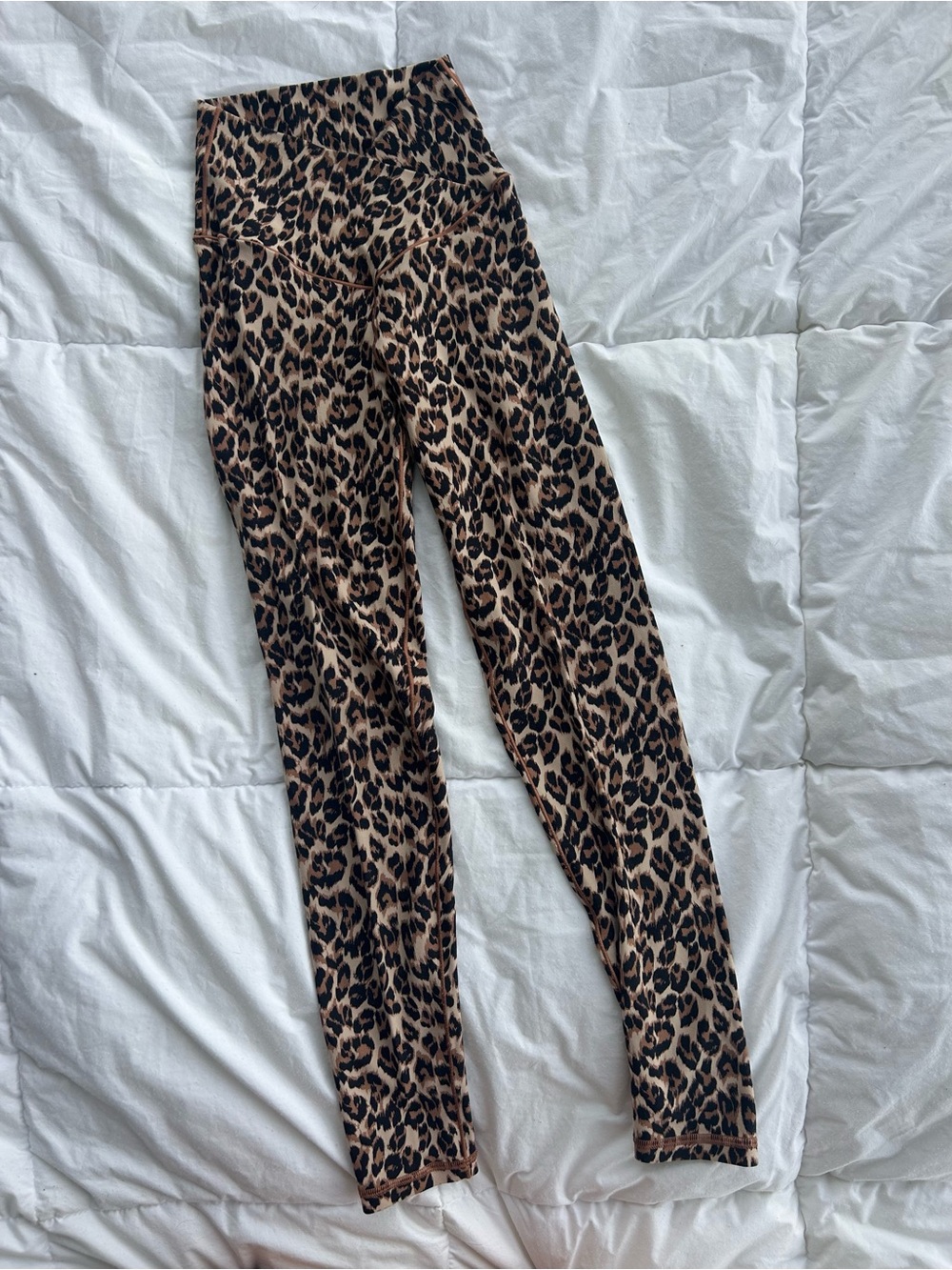 Aerie Offline Leopard Print High-Waist Leggings - Tan/Black